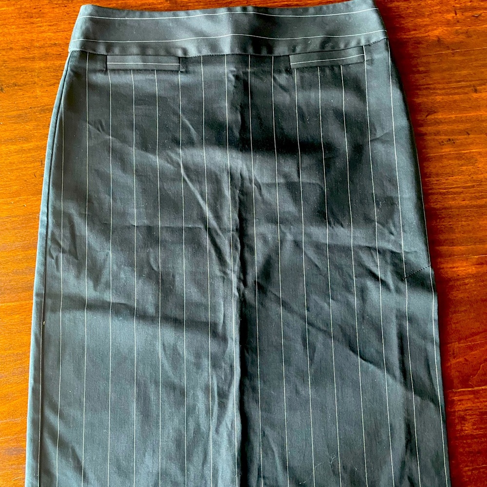 Benetton Pinstripe skirt